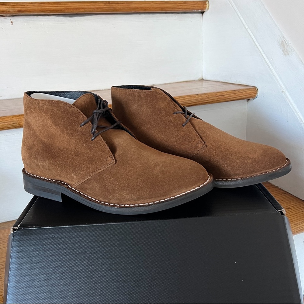 Thursday Boot Co Scout Boot in Cognac Suede men’s 7 WIDE